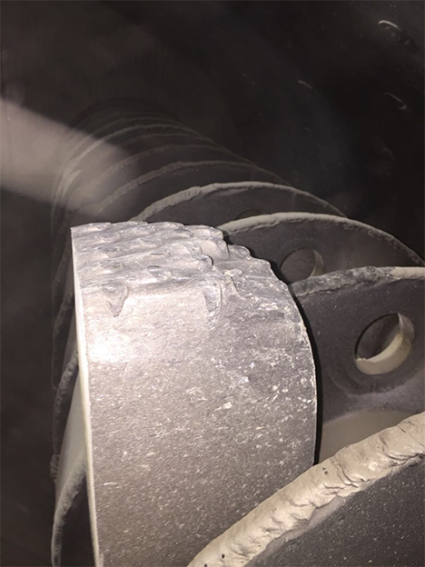 improved clinker hammer wear